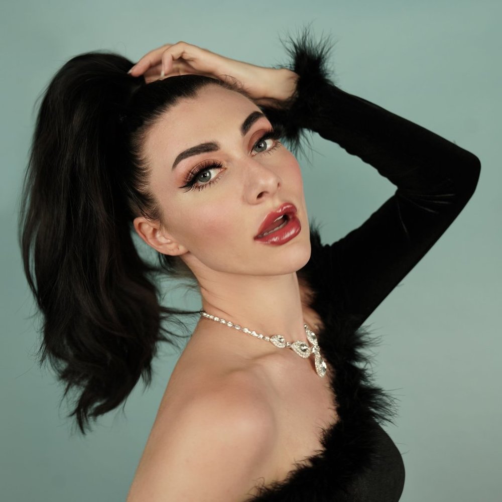 Sugar Thrillz Filthy Femme Velvet Crop Top